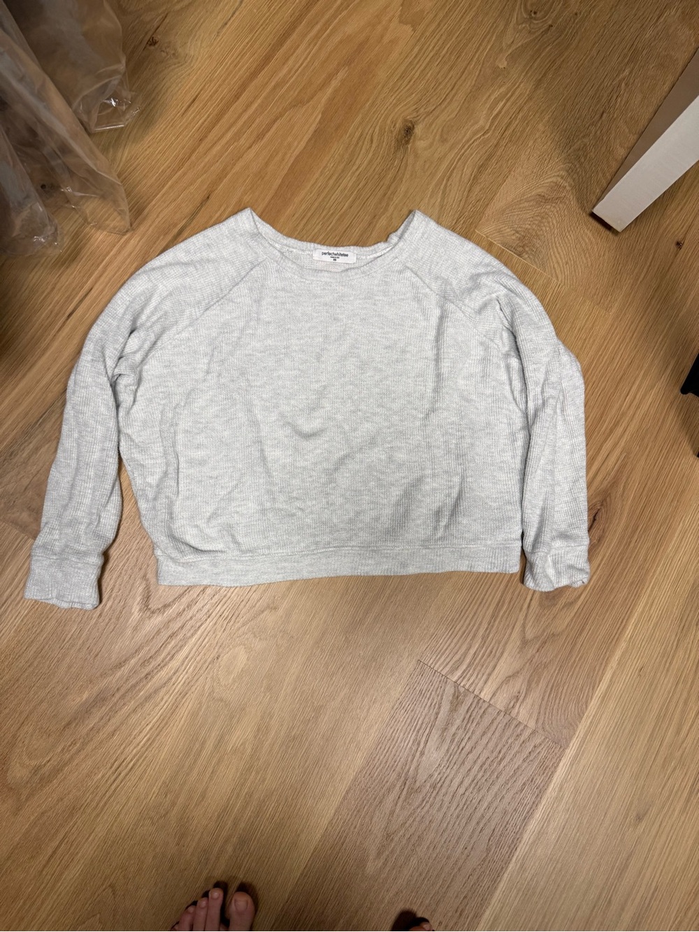 Perfectwhitetee XS cooper long sleeve shirt